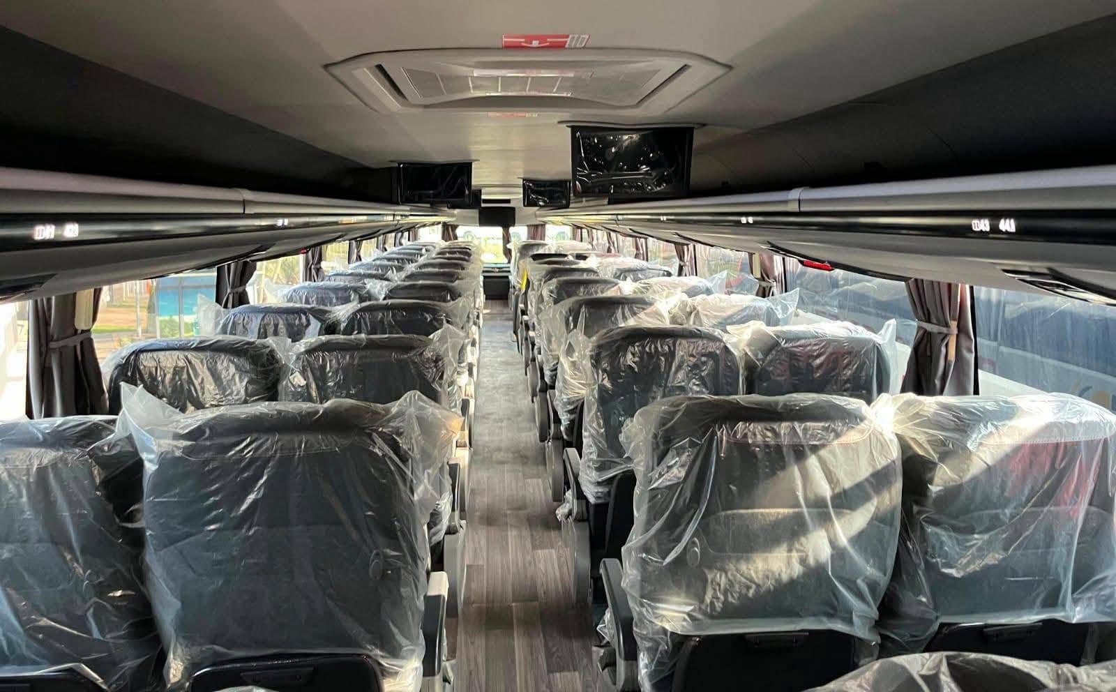 Asientos del servicio Estándar de Tours Rodríguez